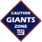 Tailgating & BBQ Accessories NFL - New York Giants Caution Wall Sign Plaque JM Sports-11