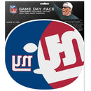 Tailgating & BBQ Accessories NFL - New York Giants Game Face Temporary Tattoo JM Sports-7