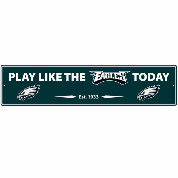 Tailgating & BBQ Accessories NFL - Philadelphia Eagles Street Sign Wall Plaque JM Sports-7