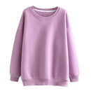 Tangada women fleece hoodie sweatshirts winter japanese fashion 2020 oversize ladies pullovers warm pocket hooded jacket SD60 AExp