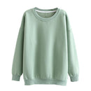 Tangada women fleece hoodie sweatshirts winter japanese fashion 2020 oversize ladies pullovers warm pocket hooded jacket SD60 AExp