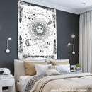 Tarot Card Tapestry Wall Hanging Astrology Divination Bedspread Beach Matwitchcraft Mandalay hippie mandalas brujeria AExp