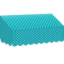 TEAL POLKA DOTS AWNING-Learning Materials-JadeMoghul Inc.