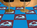 Team Carpet Tiles Carpet Squares NHL Colorado Avalanche 18"x18" Carpet Tiles FANMATS