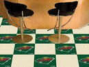 Team Carpet Tiles Cheap Carpet NHL Minnesota Wild 18"x18" Carpet Tiles FANMATS