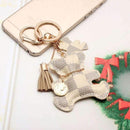 Teddy Bear and Tassel Bag Charm