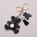 Teddy Bear and Tassel Bag Charm