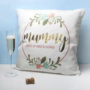 Textile Gifts & Accessories Personalised Pillow Floral Wreath Cushion Cover Treat Gifts