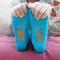 Textile Gifts & Accessories Personalized Gifts Kids Turquoise & Terracotta Orange Christmas Day Socks Treat Gifts