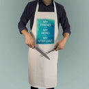 Textile Gifts & Accessories Step Dad Means... Unpersonalised Apron Treat Gifts