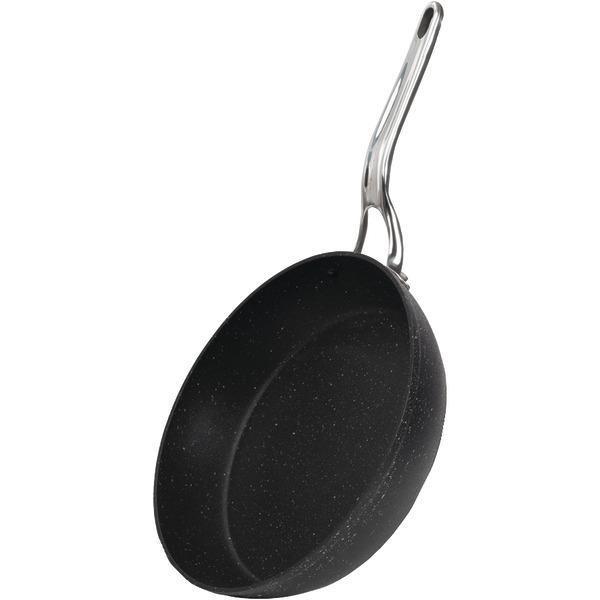 THE ROCK(TM) by Starfrit(R) Fry Pan with Stainless Steel Handle (12")-Kitchen Accessories-JadeMoghul Inc.