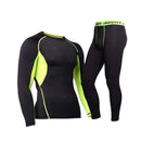 Thermal Underwear Men Set - Compression Underwear Long Tight Men's Suit