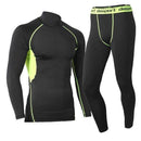 Thermal Underwear Men Set - Compression Underwear Long Tight Men's Suit