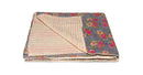 Throws Cheap Throw Blankets - 50" x 70" Multicolored, Splendid, Kantha - Throw HomeRoots