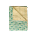 Throws Cheap Throw Blankets - 50" x 70" Multicolored, Striking, Kantha - Throw HomeRoots
