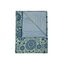 Throws Cheap Throw Blankets 50" x 70" Multicolored, Traditional, Kantha Throw 8225 HomeRoots