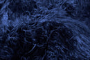 Throws Faux Fur Throw - 50" x 70" x 2" Ink Sheepskin Faux Fur Throw HomeRoots