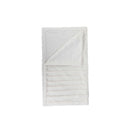 Throws Quilted Throw - 50" x 70" x 2" Vanilla, Faux Fur - Throw HomeRoots