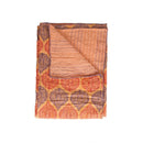 Throws Throw 50" x 70" Multi-colored Eclectic, Bohemian, Traditional Throw Blankets 7578 HomeRoots