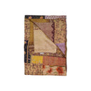 Throws Throw Blankets 50" x 70" Silk Multicolor Throws 8033 HomeRoots