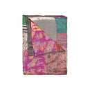Throws Throw Blankets 50" x 70" Silk Multicolor Throws 8036 HomeRoots