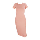 TIY Clothing New Summer Woman Solid Color Cozy Slim Long Dress TIY