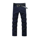 TIY Clothing Solid Color Straight Weekend Style Slim Fit Pocket New Model Fashion Cotton Pants For Men TIY