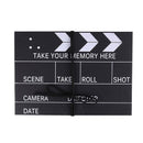 TIY Home Special Design Clapperboard Pattern Cover Folding Page 7 Inches Blank 34 Pages Pasted Picture Photo Album TIY