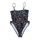 TIY Women Apparel Sexy Lady Solid Color Good Quality Polyester Fabric Backless Strap Swimwear TIY