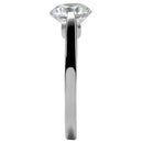 Vintage Rings TK012 Stainless Steel Ring with AAA Grade CZ