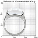 Vintage Rings TK100 Stainless Steel Ring with AAA Grade CZ