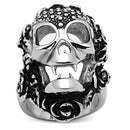 Mens Stainless Steel Rings TK1203 Stainless Steel Ring with Crystal