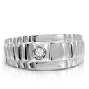 Mens Stainless Steel Rings TK120 Stainless Steel Ring with AAA Grade CZ