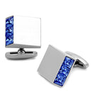 Cufflinks For Men TK1251 Stainless Steel Cufflink with Top Grade Crystal