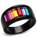 Cheap Wedding Rings TK1415J - Stainless Steel Ring with Top Grade Crystal