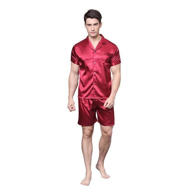 Albanian Eagle Men's Pajama Set Long Sleeve Pullover Sleepwear Soft Loung  Set Pjs for Home Travel