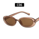 Top quality Fashion Women Glasses Small Frame Cat Eye Sunglasses UV400 Sun Shades Glasses Street Eyewear Female glasses JadeMoghul Inc.