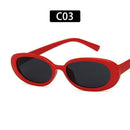 Top quality Fashion Women Glasses Small Frame Cat Eye Sunglasses UV400 Sun Shades Glasses Street Eyewear Female glasses JadeMoghul Inc.