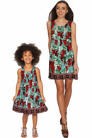 Toscana Sanibel Empire Waist Floral Mommy and Me Dress