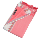 Towels Beach Towels - 0.82" X 1.31" X 0.07" Daiquiri Fraise Cotton, Polyester Kikoy-Towel HomeRoots