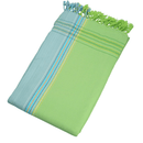 Towels Beach Towels - 0.82" X 1.31" X 0.07" Mojito Cotton, Polyester Kikoy-Towel HomeRoots