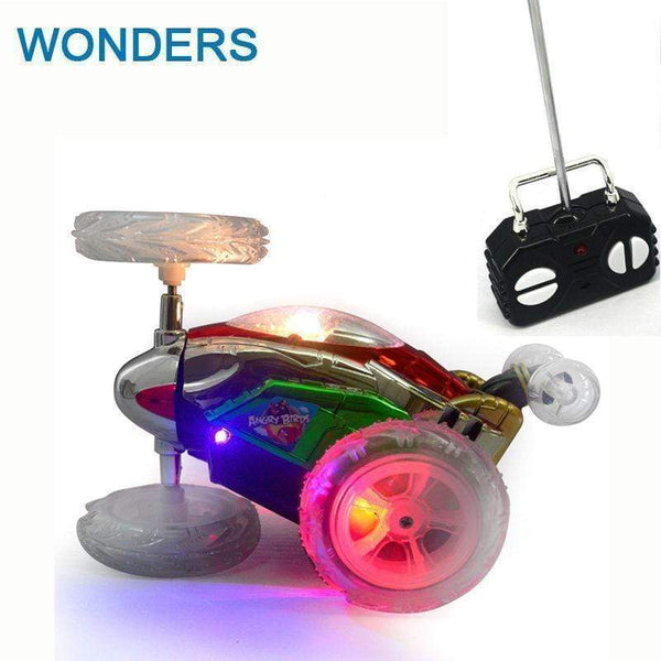 Funny Mini RC Car Remote Control Toy Stunt Car Monster Truck Radio Electric Dancing Drift Model Rotating Wheel Vehicle Motor