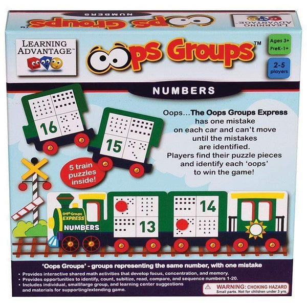 Toys & Games Oops Groups Numbers LEARNING ADVANTAGE