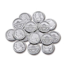 Toys & Games Plastic Coins 100 Nickels LEARNING ADVANTAGE