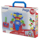 Toys & Games Primary Peg Sts 5/8 In Pegs 160 Pcs MINILAND EDUCATIONAL CORPORATION