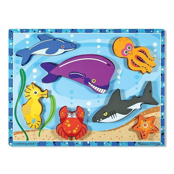 Toys & Games Sea Creatures Chunky Puzzle MELISSA & DOUG
