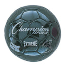 Toys & Games Soccer Ball Size 5 Composite Black CHAMPION SPORTS