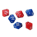 Toys & Games SUBITIZING DICE 6 SET 3 RED 3 BLUE LEARNING ADVANTAGE