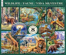 Wildlife 8 in 1 Deluxe Puzzle Set