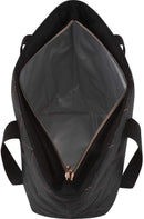 Thermos Raya 9 Can Lunch Tote Black Chevron Quilt